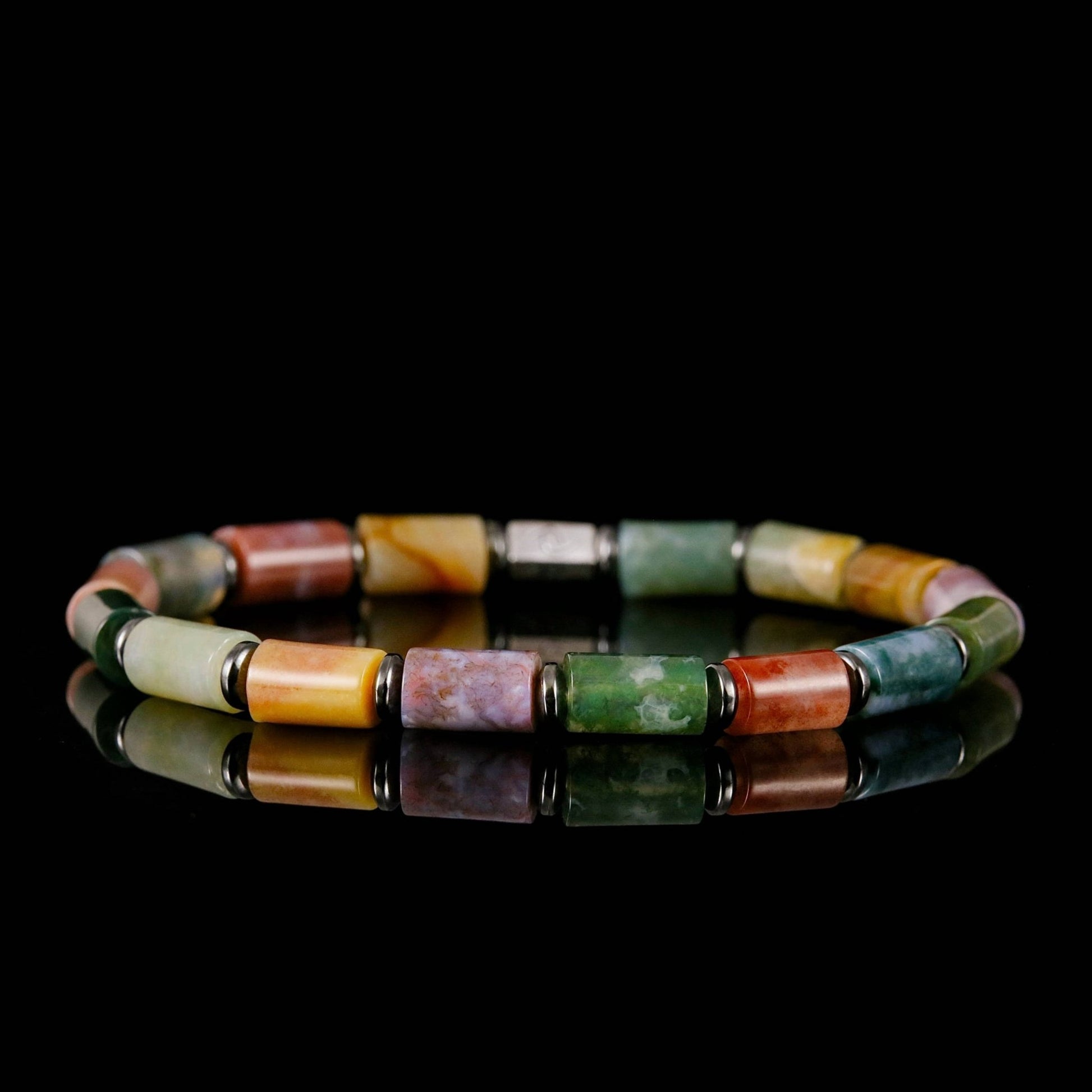 SovereignGents, Aryan Agate Bracelet Ⅳ (6mm), Aryan Agate