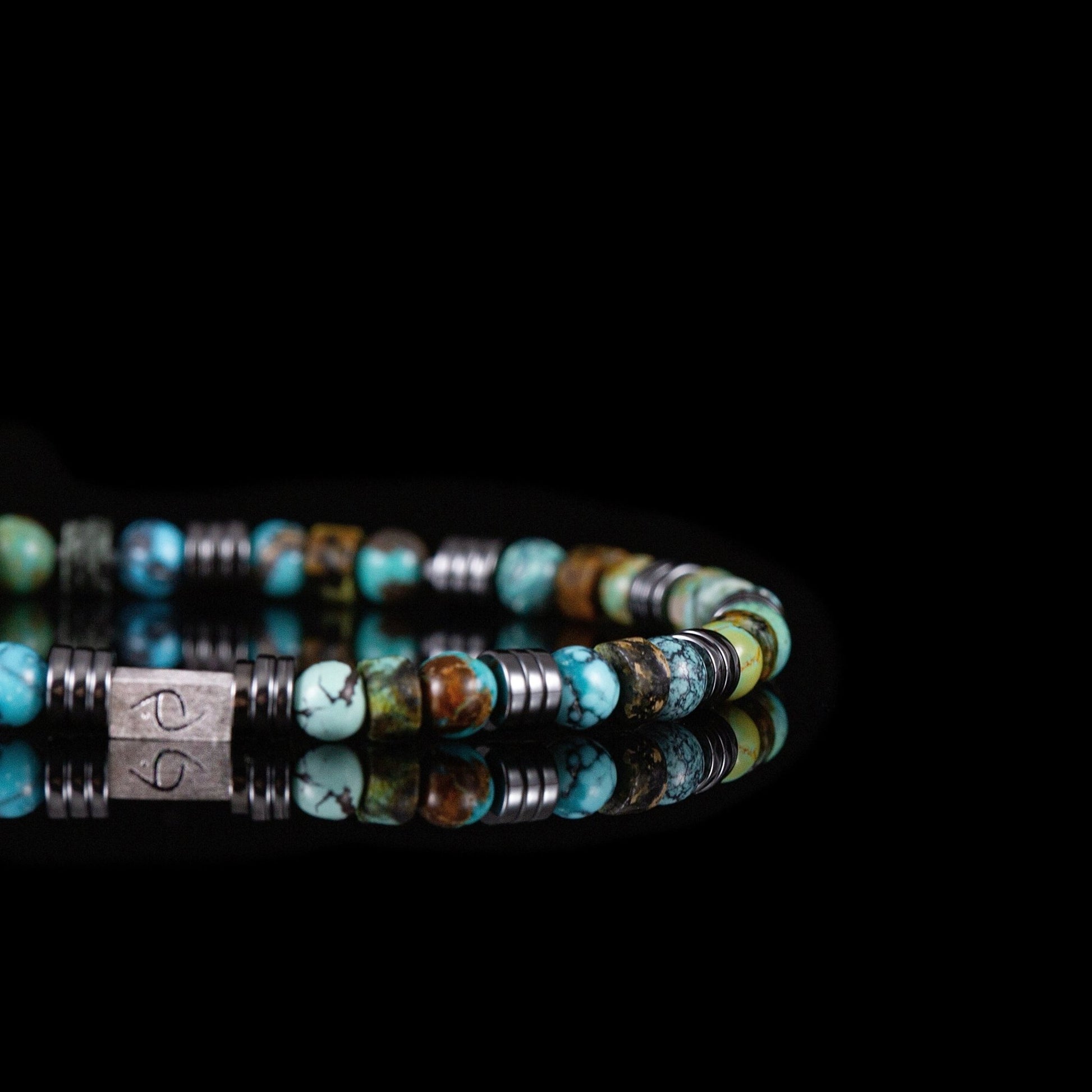 SovereignGents, Asian Turquoise Bracelet (4mm), Asian Turquoise