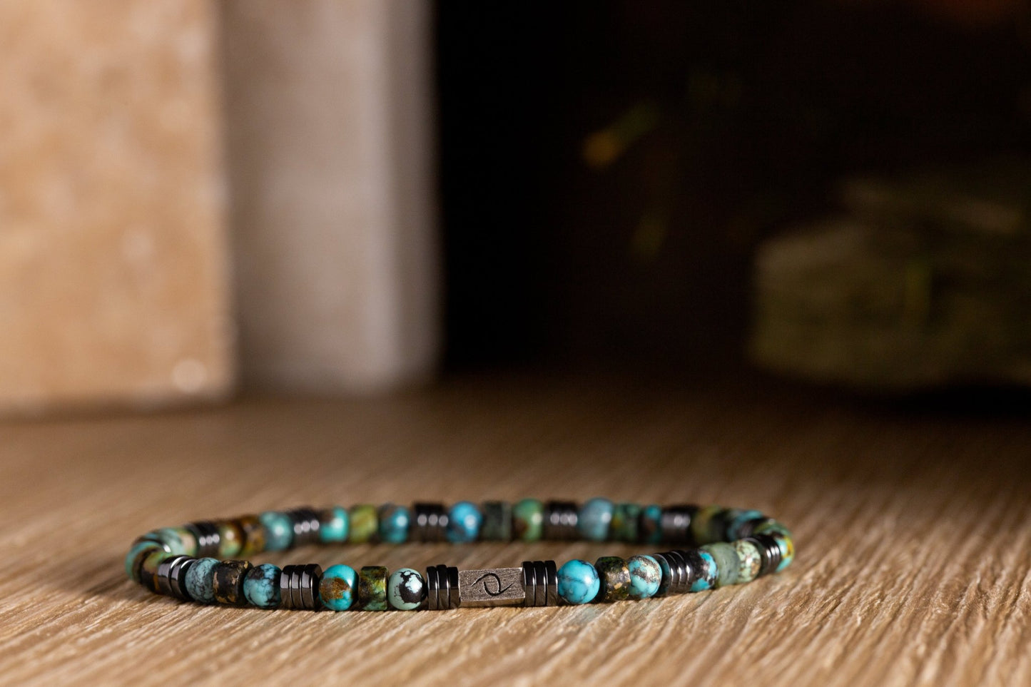 SovereignGents, Asian Turquoise Bracelet (4mm), Asian Turquoise