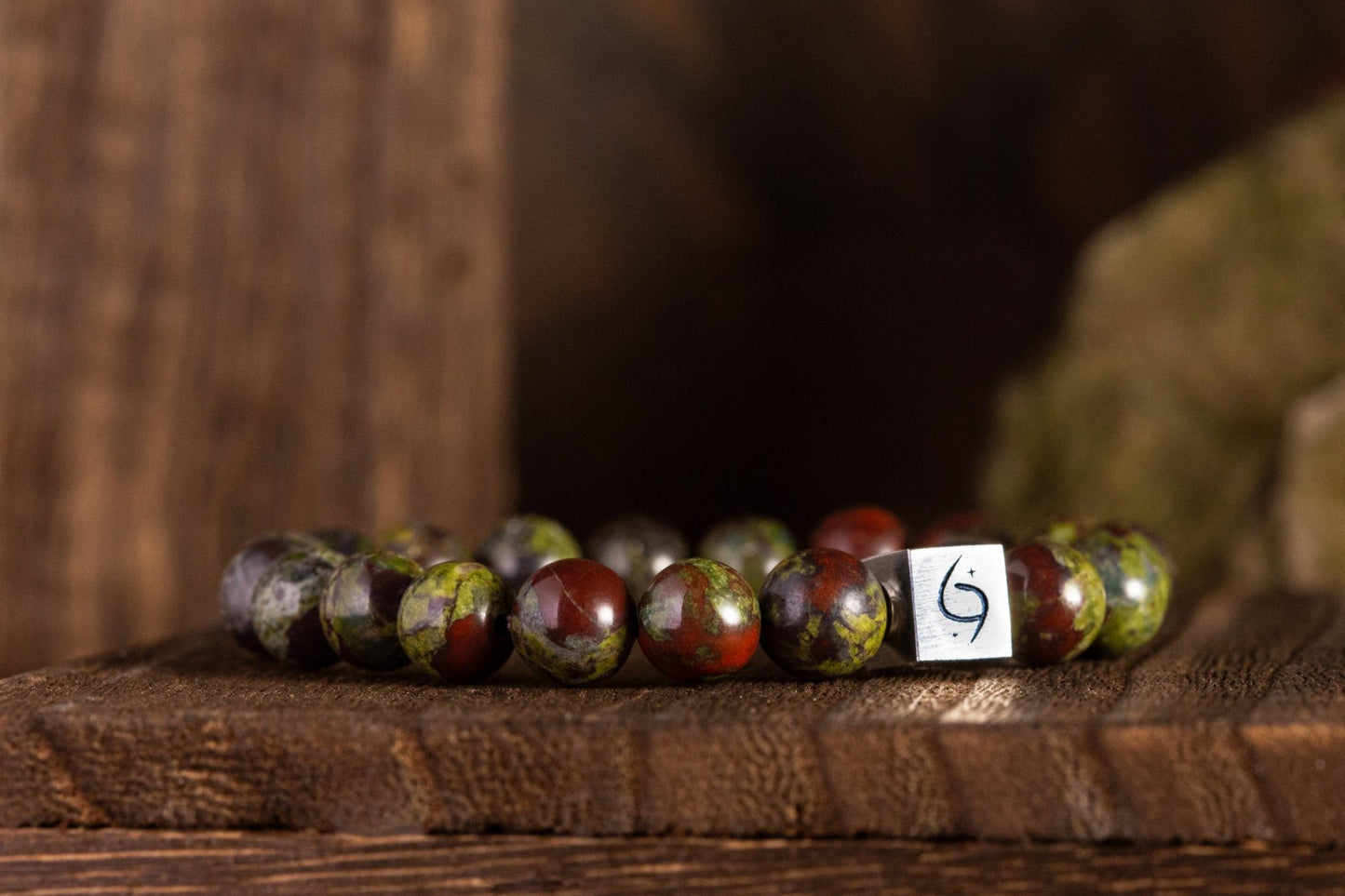 SovereignGents, Dragonblood Stone Bracelet I (8mm), Dragonblood Stone