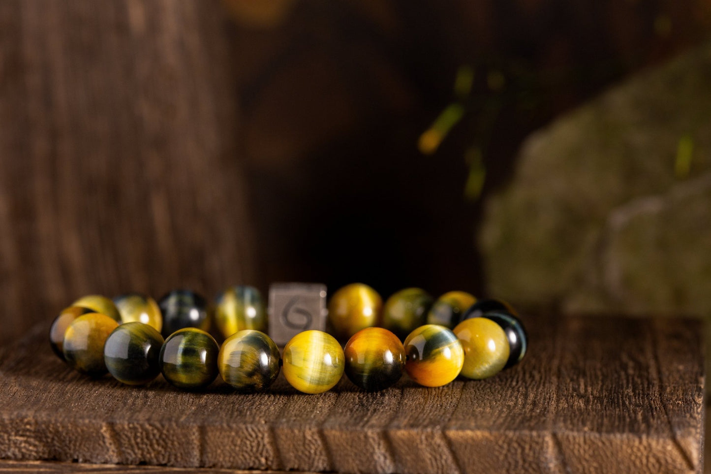 SovereignGents, Dream Tiger Eye Bracelet I (10mm), Tiger eye stone