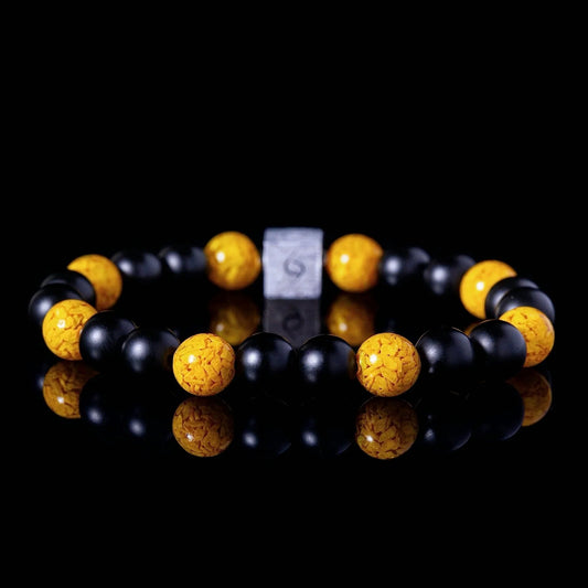SovereignGents, Golden Realgar Bracelet (8mm), Golden Realgar