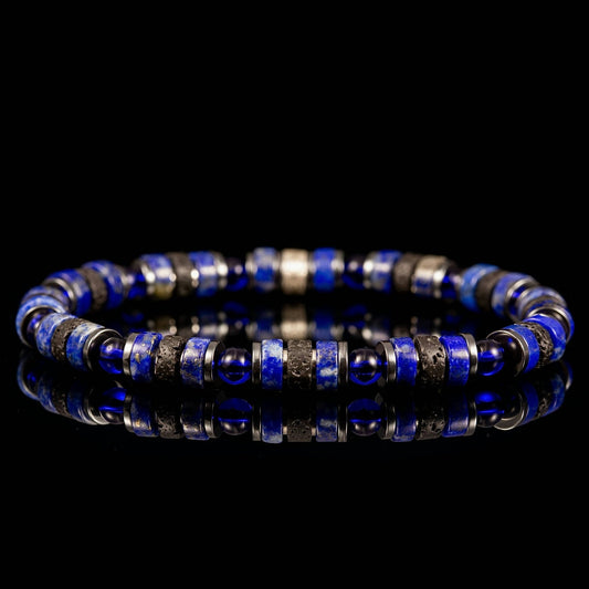 SovereignGents, Lapis Lazuli Bracelet Ⅱ (6mm), Lapis Lazuli