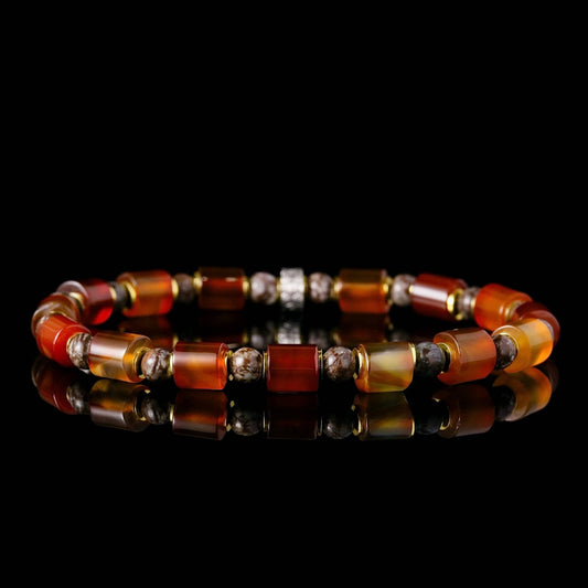 SovereignGents, Nanhong Agate Bracelet Ⅲ (6mm), Nanhong Agate