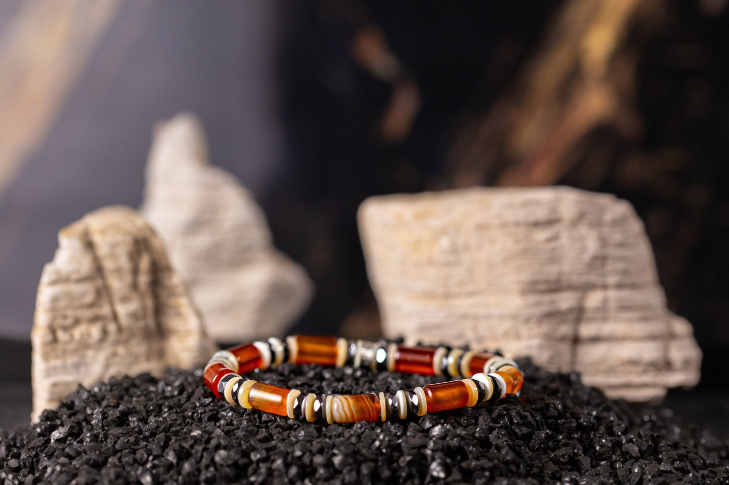 SovereignGents, Nanhong Agate Bracelet Ⅳ (6mm), Nanhong Agate