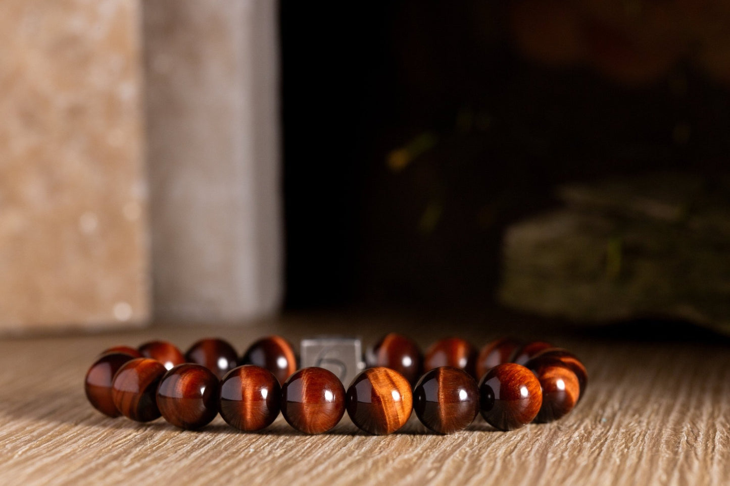 Red Tiger Eye Bracelet (10mm) - SovereignGents