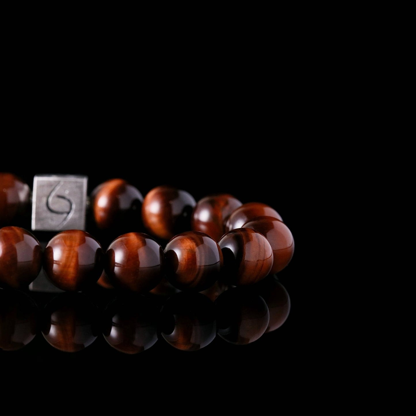 Red Tiger Eye Bracelet (10mm) - SovereignGents