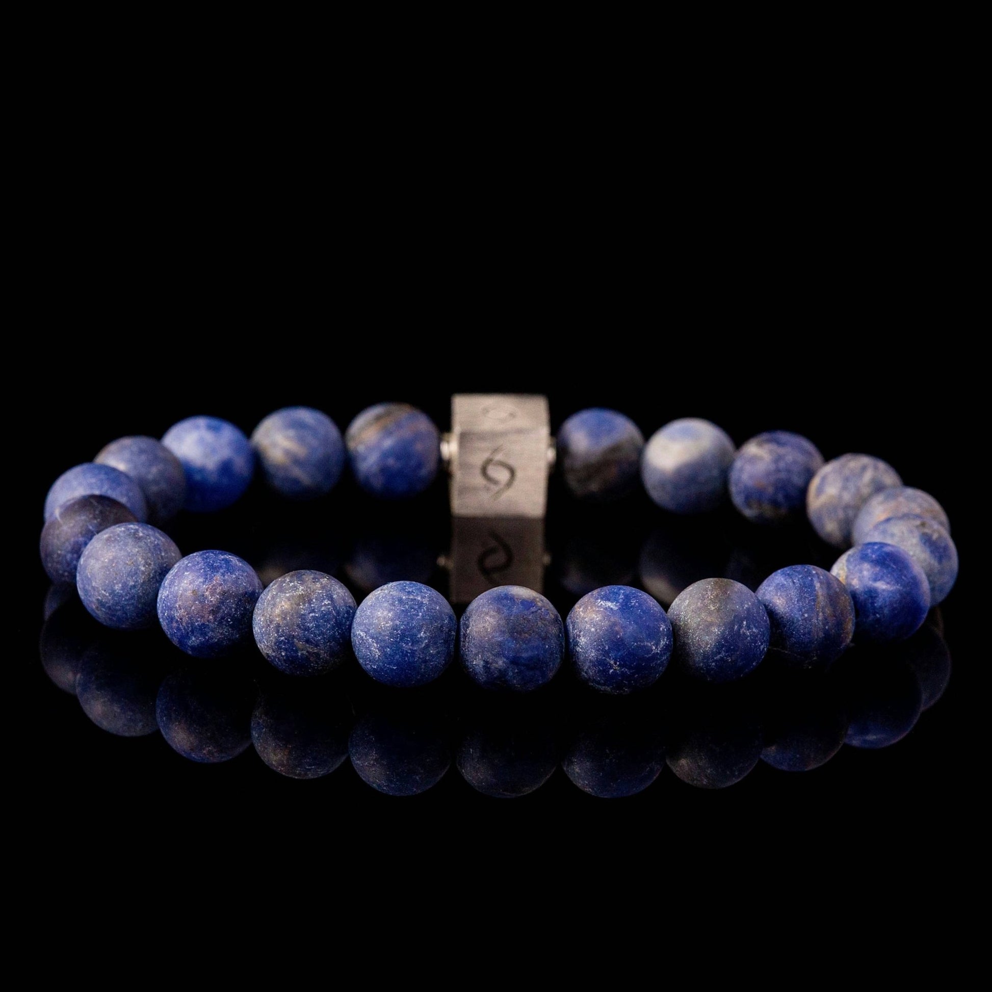 SovereignGents, Matte Sodalite Bracelet (10mm), Matte Sodalite