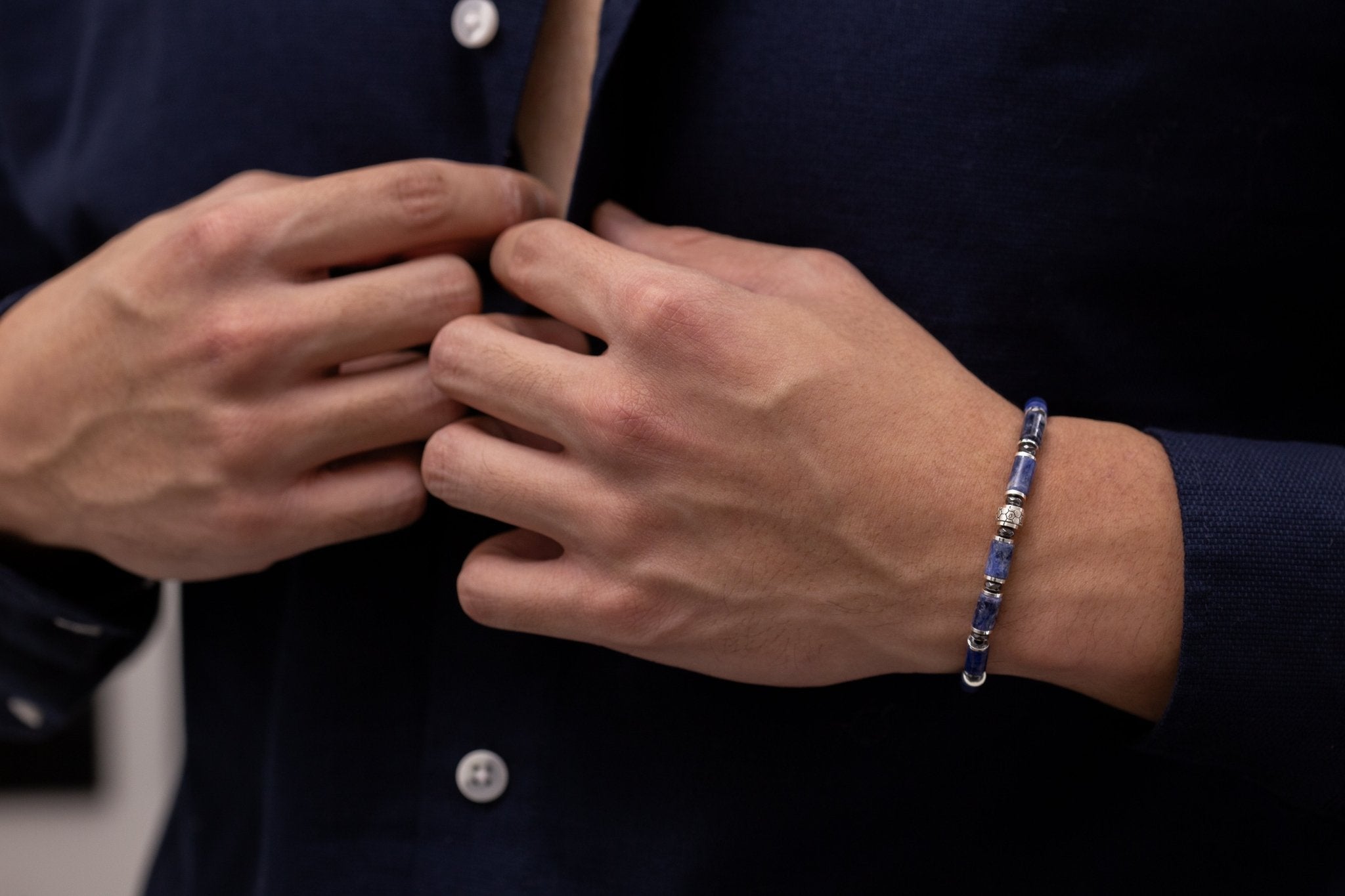 SovereignGents, Sodalite Bracelet Ⅱ (5mm), Sodalite