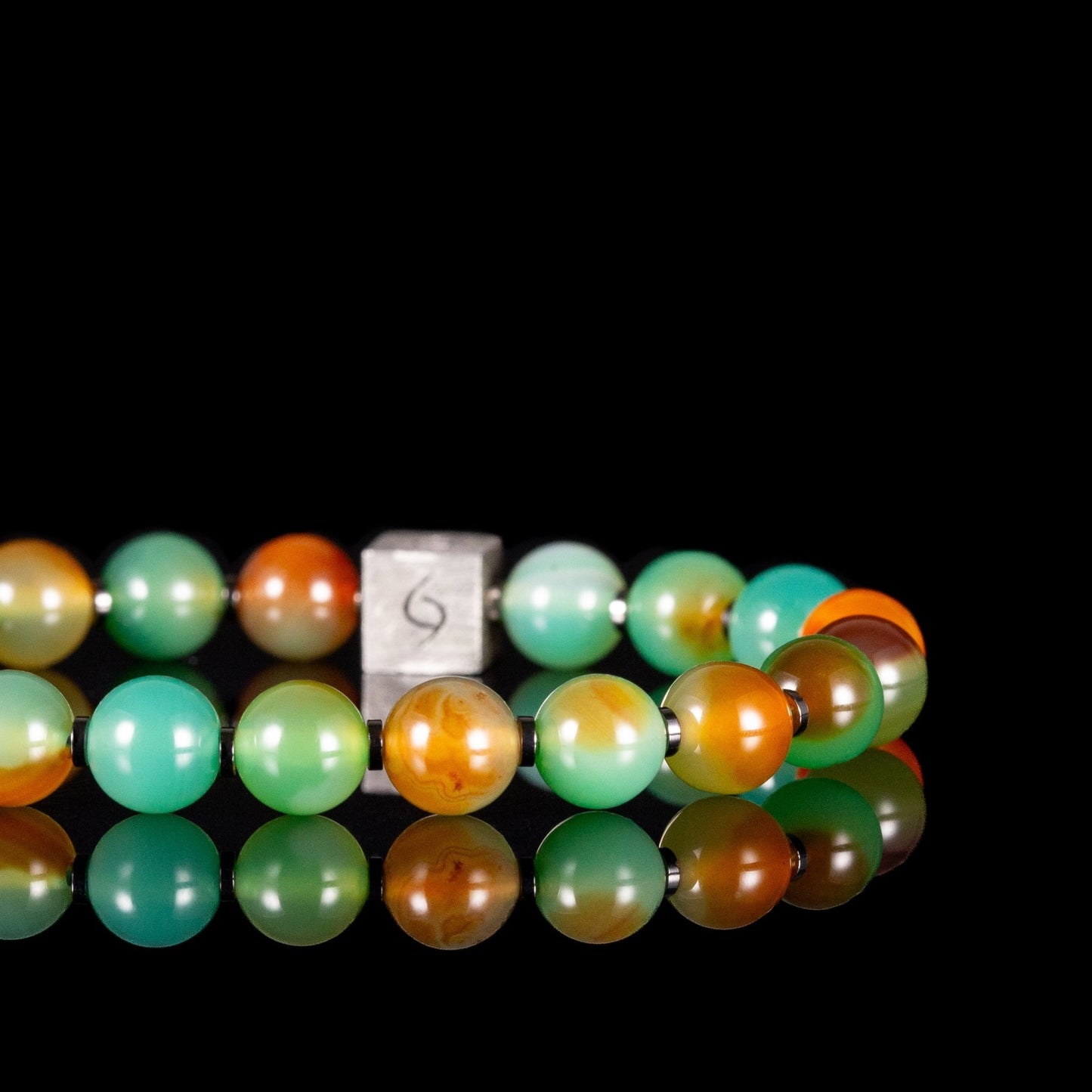 SovereignGents, The Peacock Jasper Bracelet, Peacock Jasper