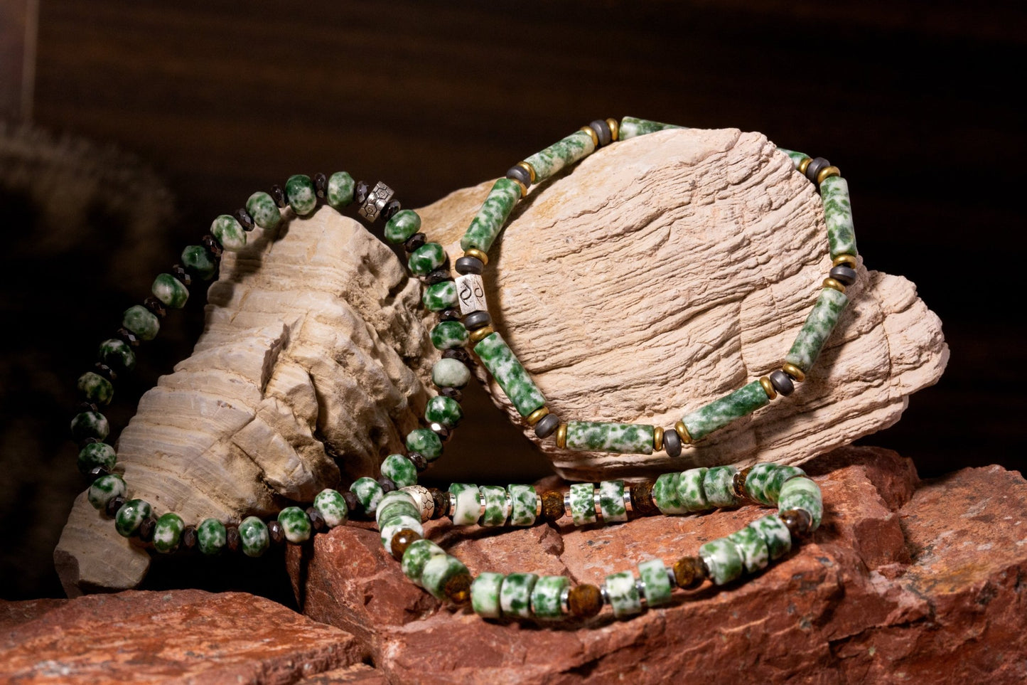 SovereignGents, Verdant Jasper Bracelet Ⅳ (4mm), Verdant Jasper