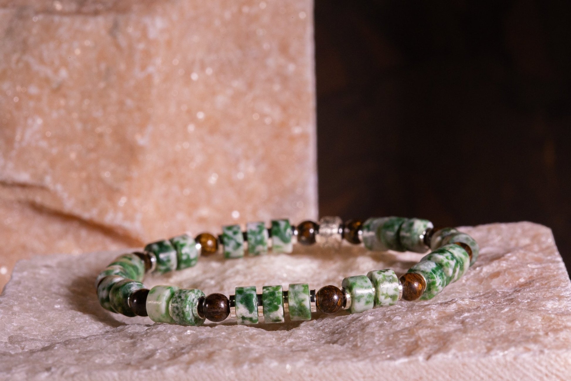 SovereignGents, Verdant Jasper Bracelet Ⅱ (6mm), Verdant Jasper