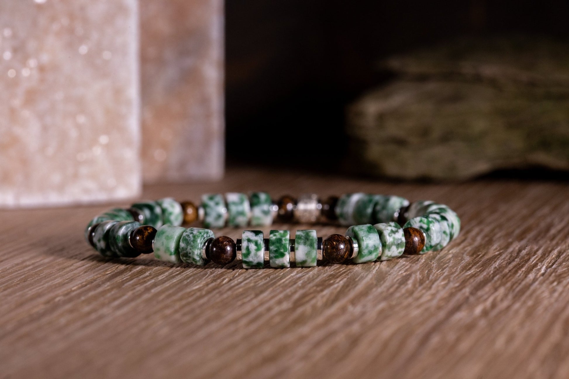 SovereignGents, Verdant Jasper Bracelet Ⅱ (6mm), Verdant Jasper