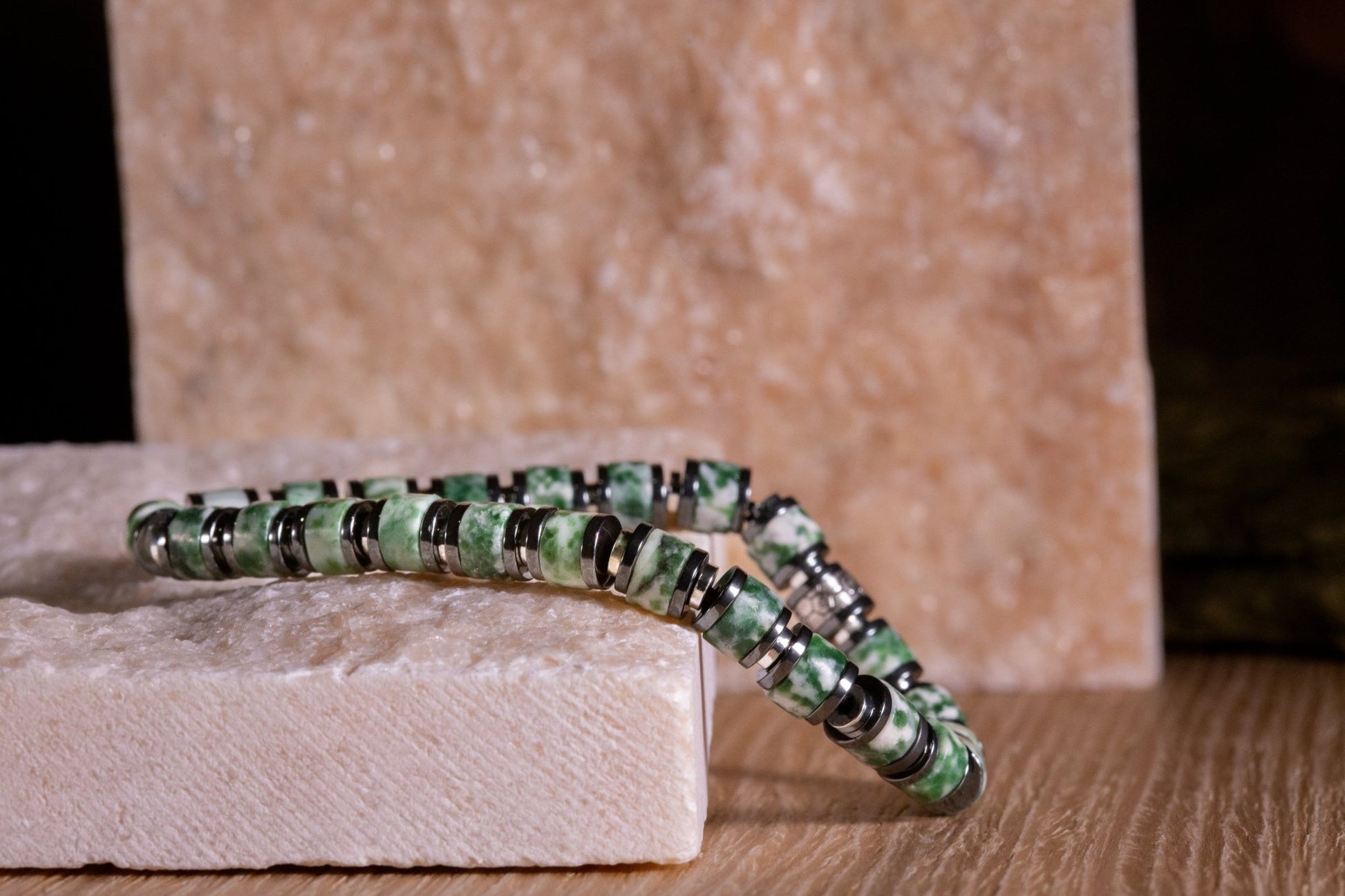 SovereignGents, Verdant Jasper Bracelet Ⅲ (6mm), Verdant Jasper