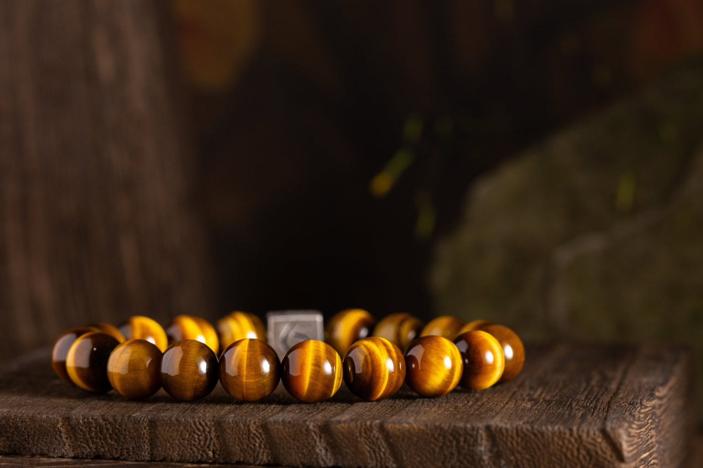 SovereignGents, Yellow Tiger Eye Bracelet Ⅳ (10mm), Tiger eye stone