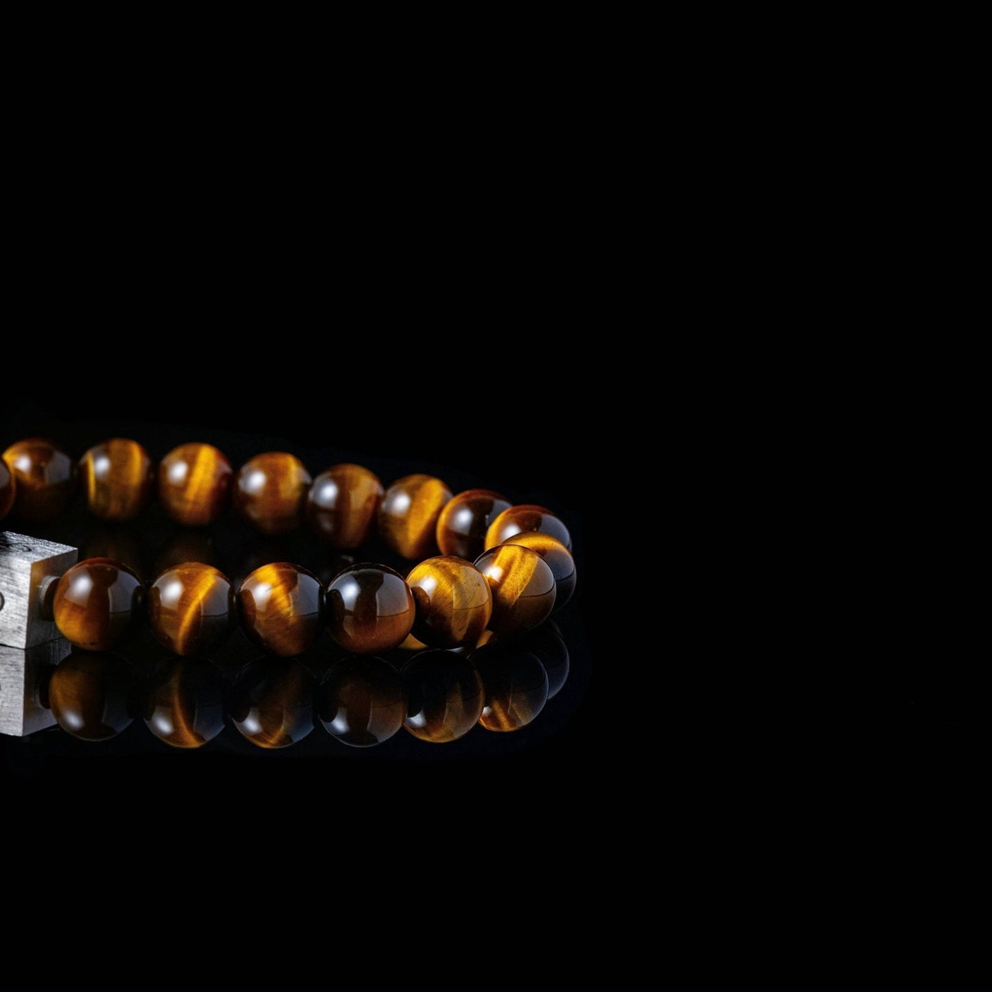 SovereignGents, Yellow Tiger Eye Bracelet Ⅳ (10mm), Tiger eye stone