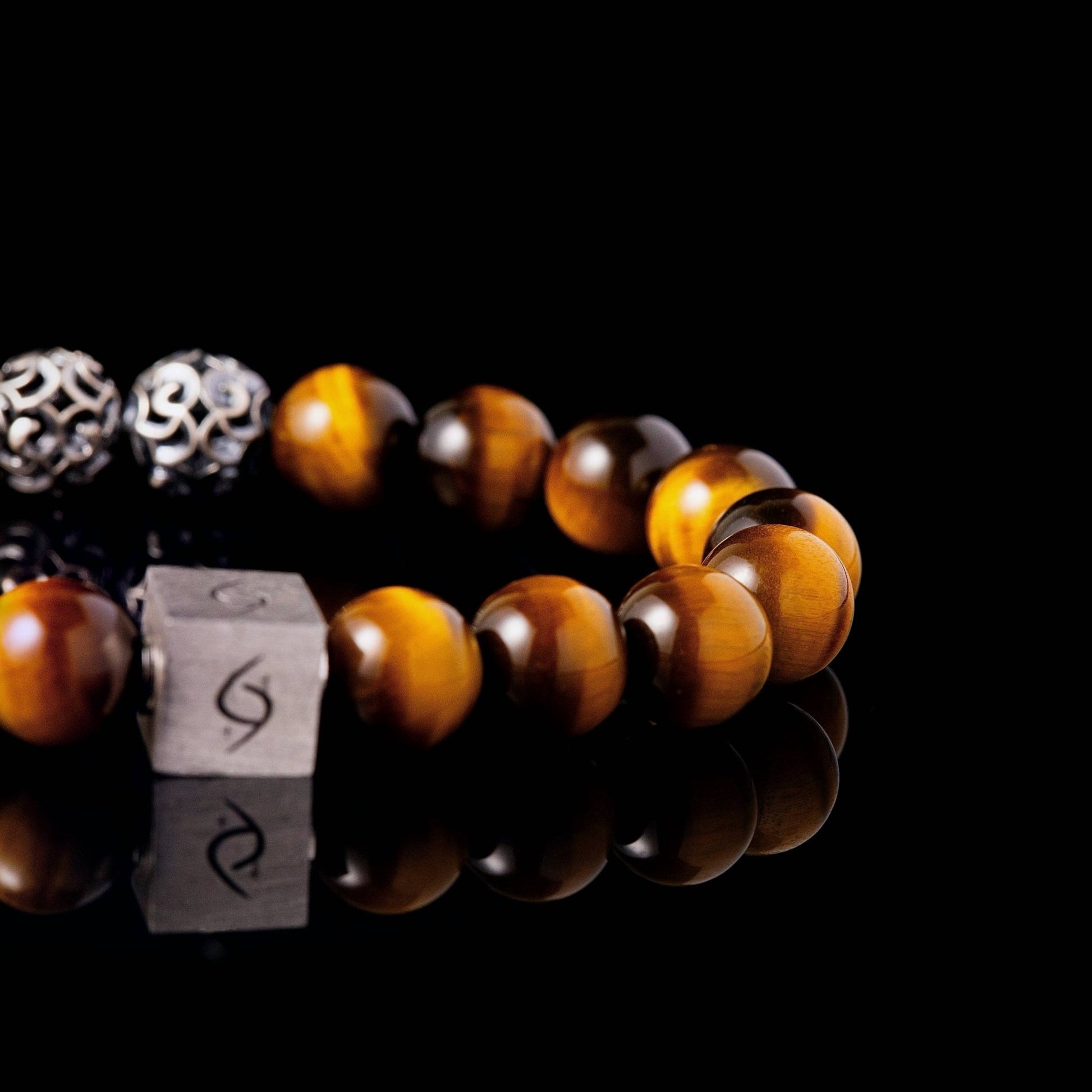 Yellow Tiger Eye Bracelet Ⅴ (8mm) - SovereignGents