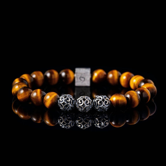 Yellow Tiger Eye Bracelet Ⅴ (8mm) - SovereignGents